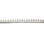 935 Argentium Silver Bezel wire, Gallery wire, Gallery ribbon, Gallery pattern, Jewelry making, Setting, Silver wire - 4 inch (10 cm)