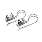 925 sterling silver blank earrings with bezel cup size 6 - 16mm, model 3332, Jewelry making, Setting, base earrings - 1 pair (2 pieсes)