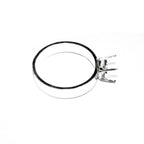 925 sterling silver blank ring with 4-prong setting 8 mm size 4-11, silver ring, Jewelry making, base ring, Setting, Prong setting - 1 piece