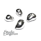 925 sterling silver handmade beads BS79, silver beads, Jewelry making, handmade beads, decorative beads, Original bead, Large bead - 1 piece