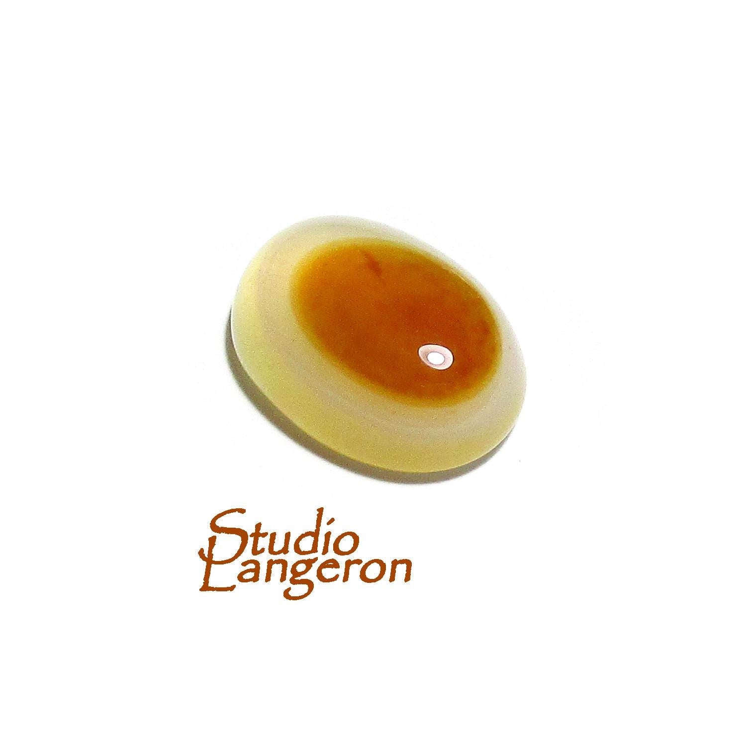 SALE!  Natural agate, cabochon, size 16x12x6mm, Natural agate, Natural Gemstone, Jewelry making - 1 piece