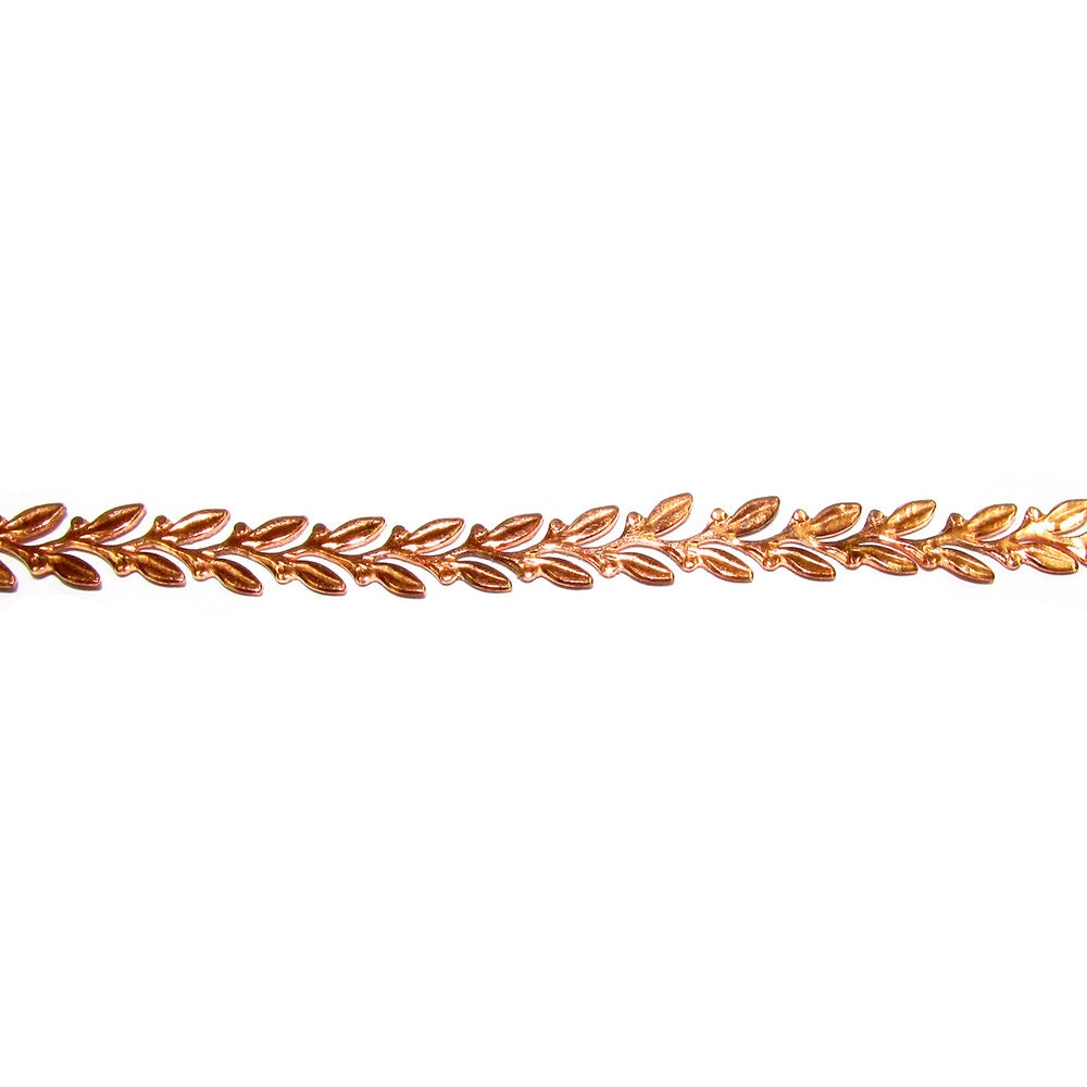Natural Copper Bezel wire, Gallery wire, Gallery ribbon, Gallery pattern, Jewelry making, Setting, Copper wire, Findings  - 4 inch (10 cm)