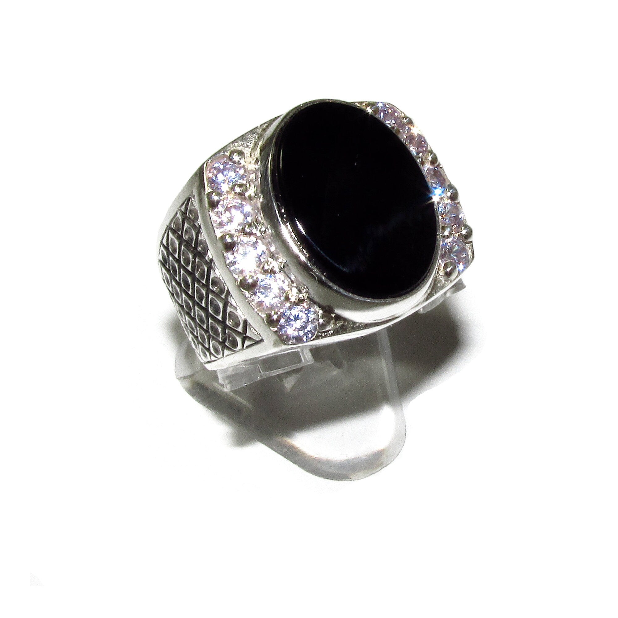 Agate man ring 925 sterling silver size 9 1/2, single copy, sterling silver, natural Agate, man ring, gemstone, Handmade ring