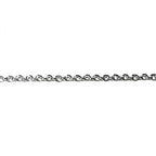 1.3 mm 925 Sterling Silver rolo cable chain, silver rolo chain, 925 silver shiny chain, Jewelry making, sterling silver chain - 1 Ft (30 cm)