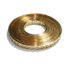 14K Yellow Gold filled Gallery wire, Bezel wire, Gallery ribbon, Gallery pattern, Jewelry making, Gold Filled Setting - 4 inch (10 cm)