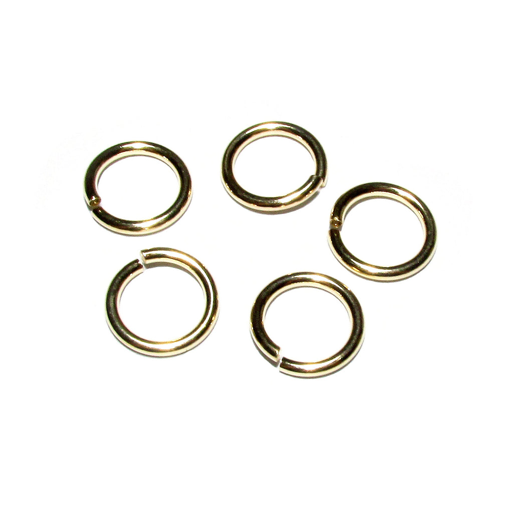 14K Gold Filled Open Jump Rings size 1.8x10 mm, Gold Filled jump rings, Jewelry making, Jump ring, Large jump ring, Gold filled - 1 piece