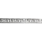 935 Argentium Silver Bezel wire, Gallery wire, Gallery ribbon, Gallery pattern, Argentium silver, Jewelry making, Wire - 4 inch (10 cm)
