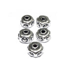 925 sterling silver handmade beads BB76, handmade, silver beads, Jewelry making, handmade beads, decorative beads, Original beads - 1 piece