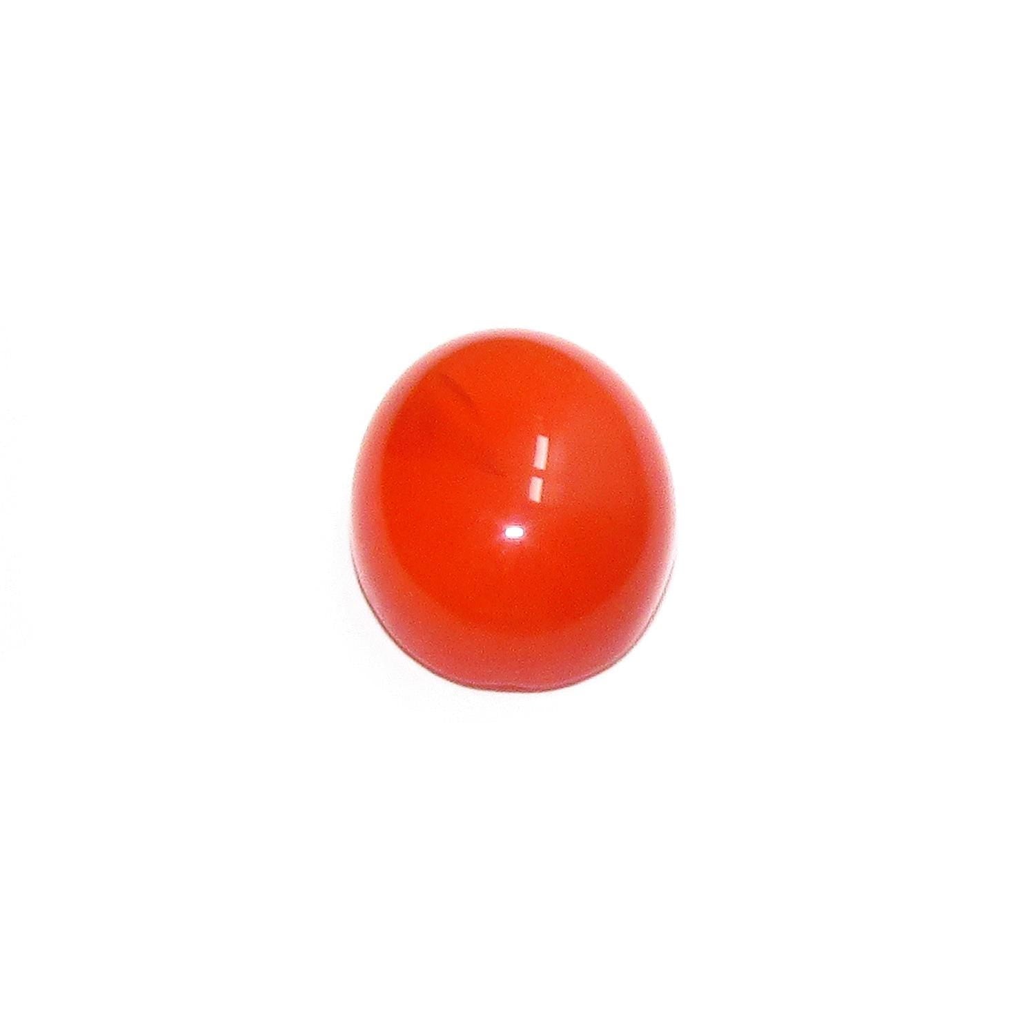 SALE!  Natural Carnelian, cabochon, size 8x10x4.5mm, Natural Carnelian, Natural Gemstone, Jewelry making - 1 piece