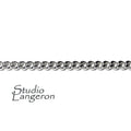 1.5 mm 925 Sterling Silver panzer chain, panzer chain, 925 silver shiny chain, silver chine, Jewelry making - 1 Ft (30 cm)