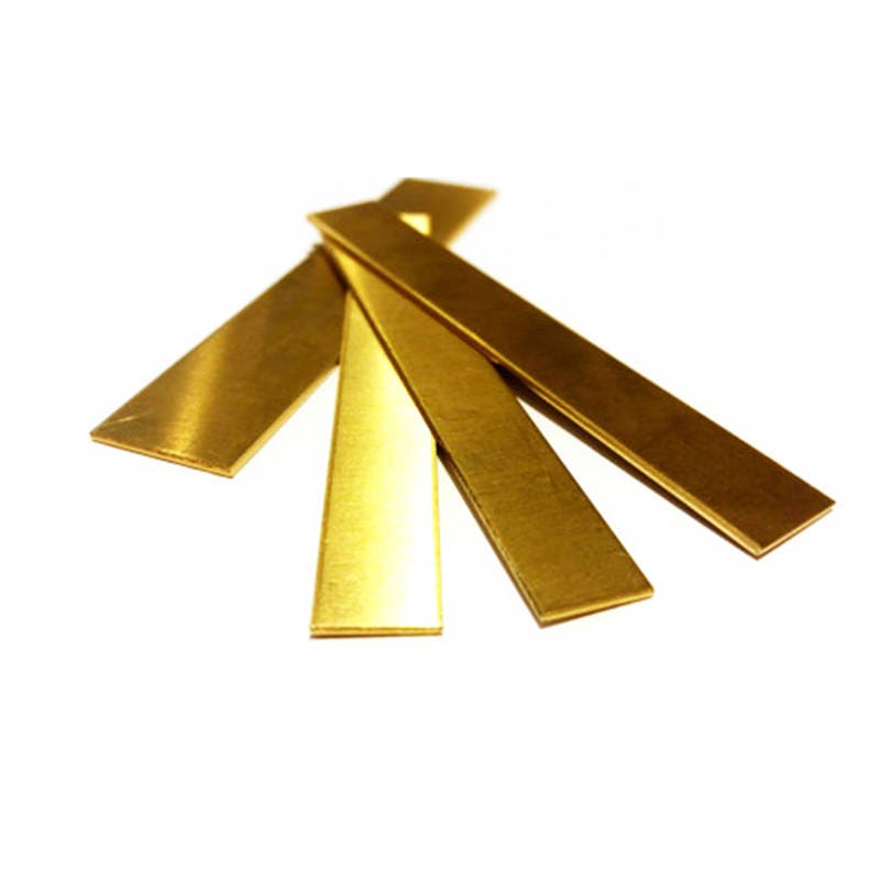 14K Solid gold sheets Thickness 0.2-1.2 mm size 70x2.5, 70x5.0 mm - 1 piece