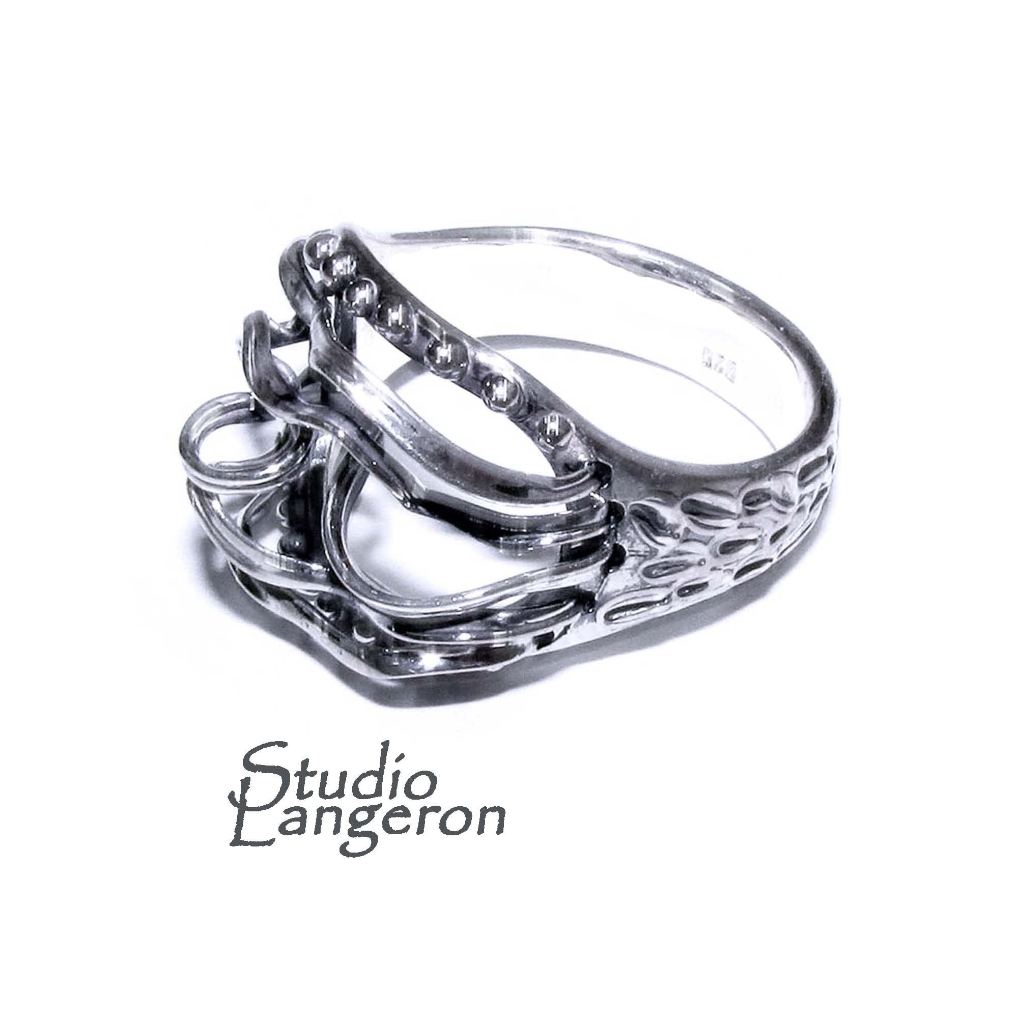 925 sterling silver ring size 7, Handmade ring, single copy, sterling silver, Silver ring