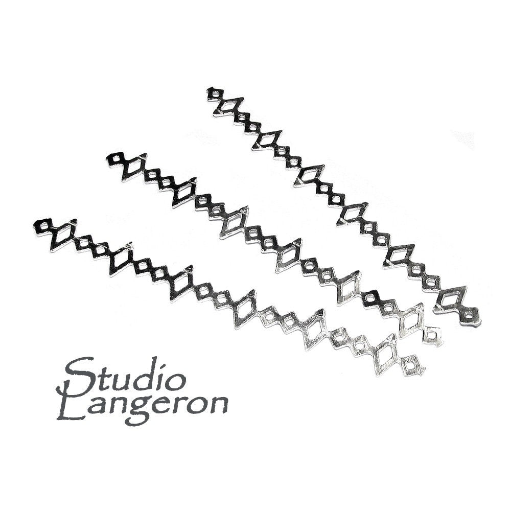 999 Fine silver Casted Bezel wire size 6.5x0.7 cm (2.6 inch), Gallery wire, Setting silver, Gallery pattern, Jewelry making - 1 piece