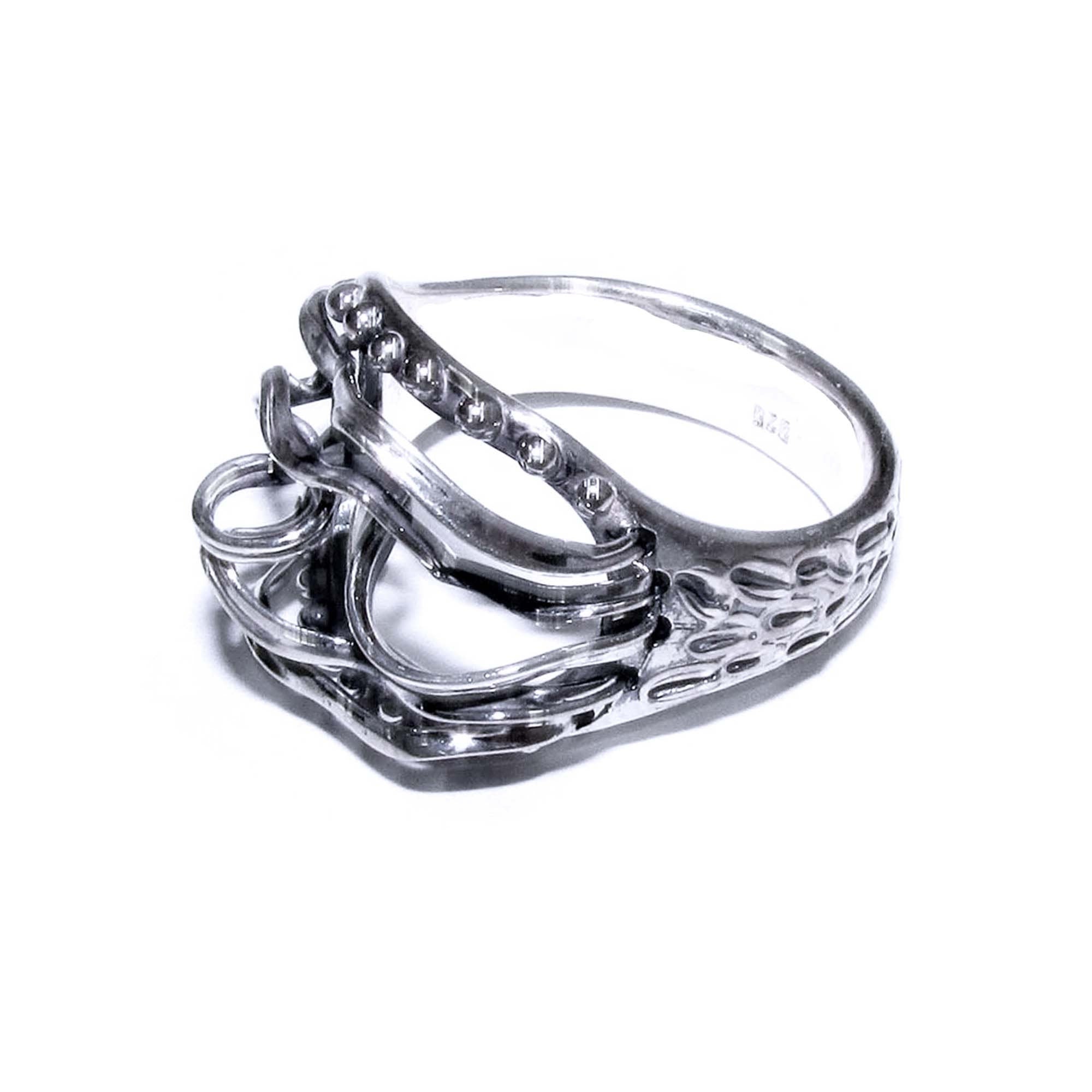 925 sterling silver ring size 7, Handmade ring, single copy, sterling silver, Silver ring