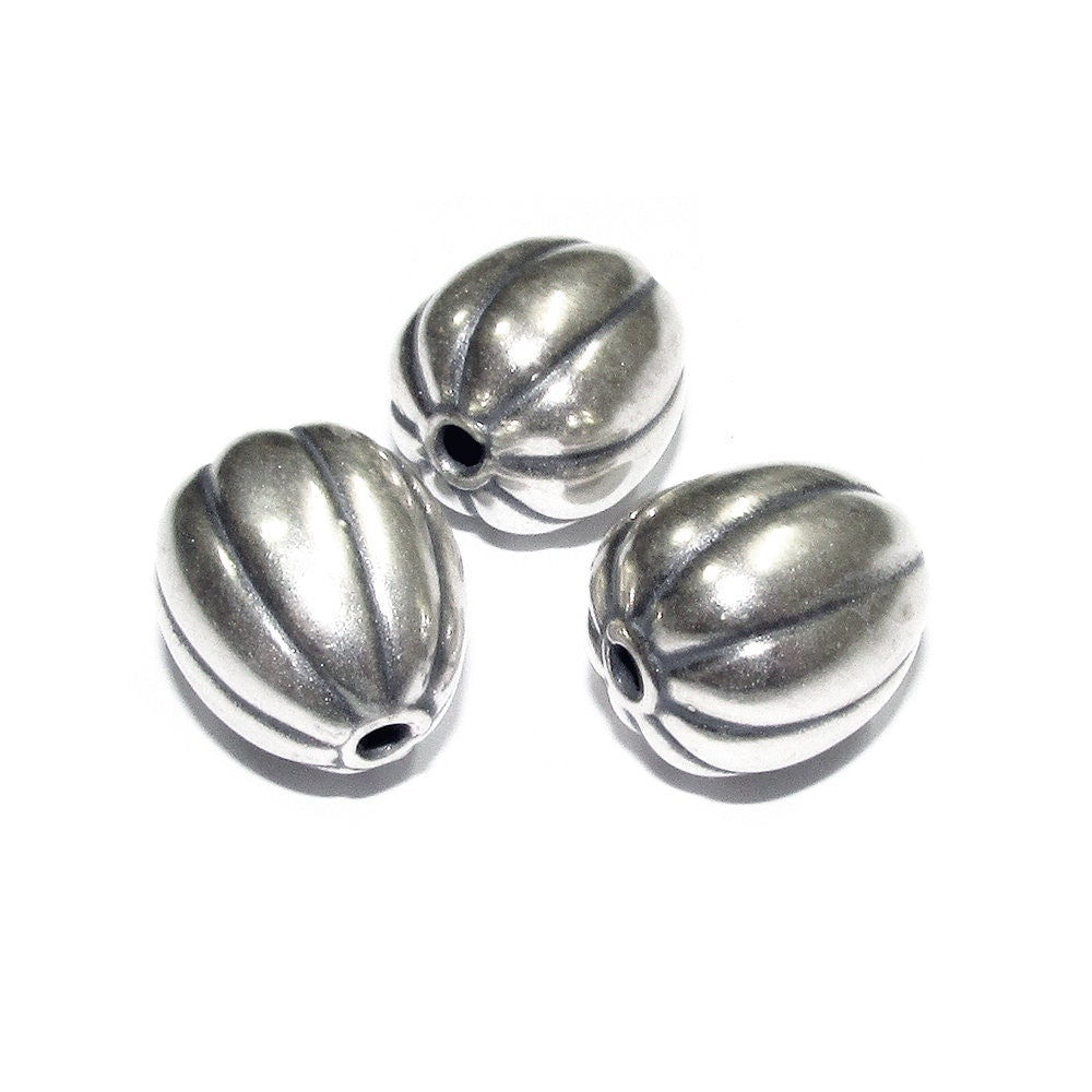 925 sterling silver handmade beads BB75, silver beads, Jewelry making, handmade beads, decorative bead, Original beads, Large bead - 1 piece