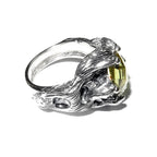 Citrine ring 925 sterling silver, size 5, Handmade ring, single copy, 925 sterling silver, Natural Citrine, silver ring, gemstone, Citrine