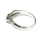 White topaz ring 925 sterling silver size 7, Handmade ring, single copy, sterling silver, White topaz ring, silver ring, Gift ring