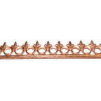 Natural Copper Gallery Bezel Wire: Jewelry Making Supplies (4 inch/10 cm)