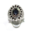 Black onyx man ring 925 sterling silver size 11, single copy, solid silver, natural onyx, man ring, gemstone, Handmade black ring