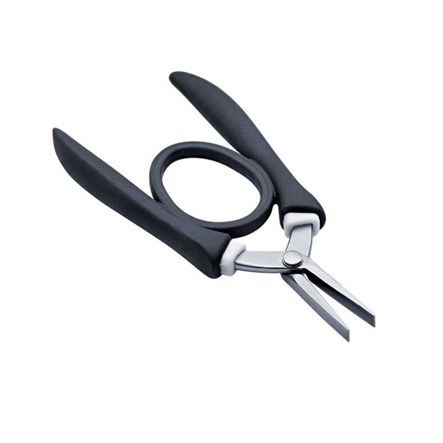Anex 258 Stainless Flat Pincers With Rubber Grip, Large Plier Anex 258, Jewelry making, Jewelry tools, Jewelry pliers  - 1 piece