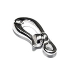 925 Sterling Silver Hook Eye Small Magnetic Clasps, Silver clasp, Hook eye clasp, Clasps, Jewelry making, Silver clasp - 1 piece