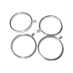 925 sterling silver blank ring with loop size 5, 6, 7, 8, silver ring, basis ring, 925 sterling silver, ring with loop, 925 silver - 1 piece