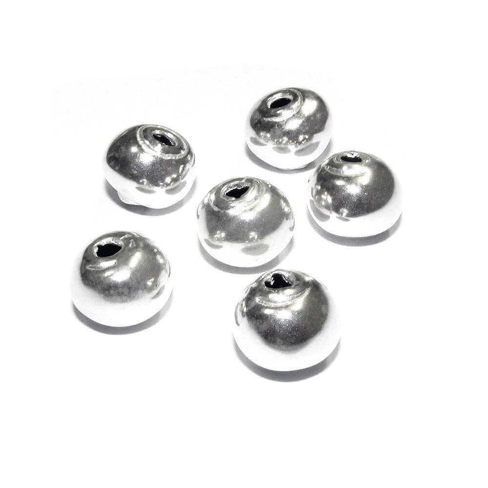 925 sterling silver handmade beads BB33, silver beads, handmade beads, Jewelry making, decorative beads, Original beads - 1 piece