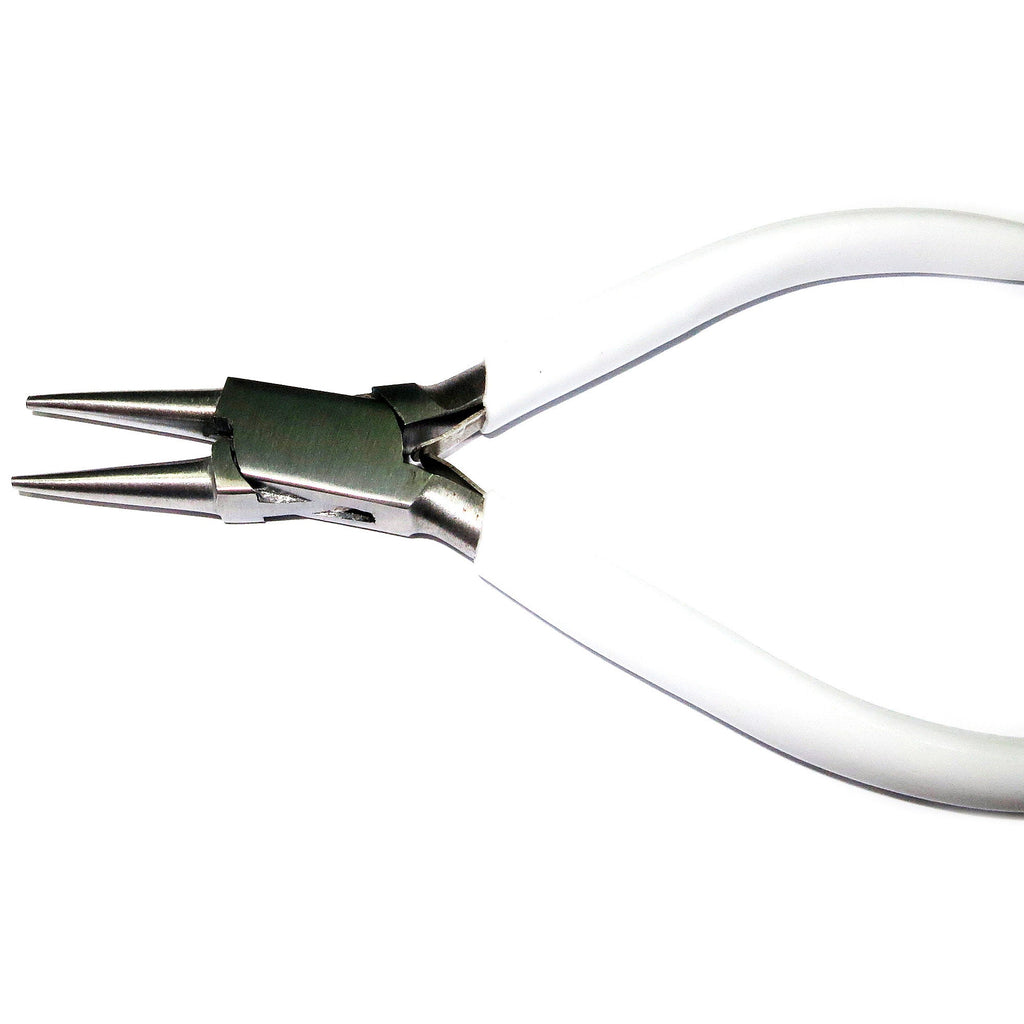 Round nose large pliers Professionally Prepared for Jewelry Making PL314, BeadSmith, Length 130 mm (5.0 inch), Jewelry making  - 1 piece