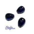 Natural Kyanite Teardrop faceted Beads size 14x10 mm, Kyanite Gemstone, Jewelry making, Natural Gemstone Teardrop beads - 1 piece