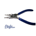 6 in 1 Looping plier for Jewelry Making PL61, 6 loop sizes 2-9 mm, BeadSmith, Length 130 mm (5.0 inch), Jewelry making  - 1 piece