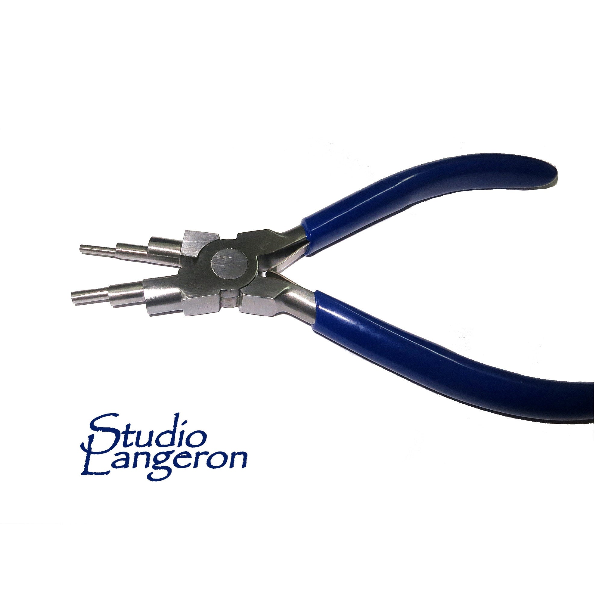 6 in 1 Looping plier for Jewelry Making PL61, 6 loop sizes 2-9 mm, BeadSmith, Length 130 mm (5.0 inch), Jewelry making  - 1 piece