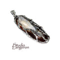 Druze agate brown pendant 925 sterling silver size 5.7x2.6 cm, handmade pendant, single copy, Druse Agate, Silver pendant, Brown, Gemstone