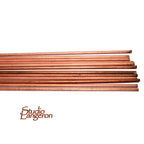 Medium copper solder stick 1.5 mm x 50 cm, Melting Point 650, solder copper,  Jewelry making, medium copper solder stick - 1 piece