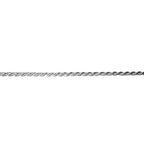 1.8 mm Sterling Silver French Rope Chain, shiny chain, 925 silver chain, Jewelry making, sterling silver chain, 925 silver - 1 Feet (30 cm)