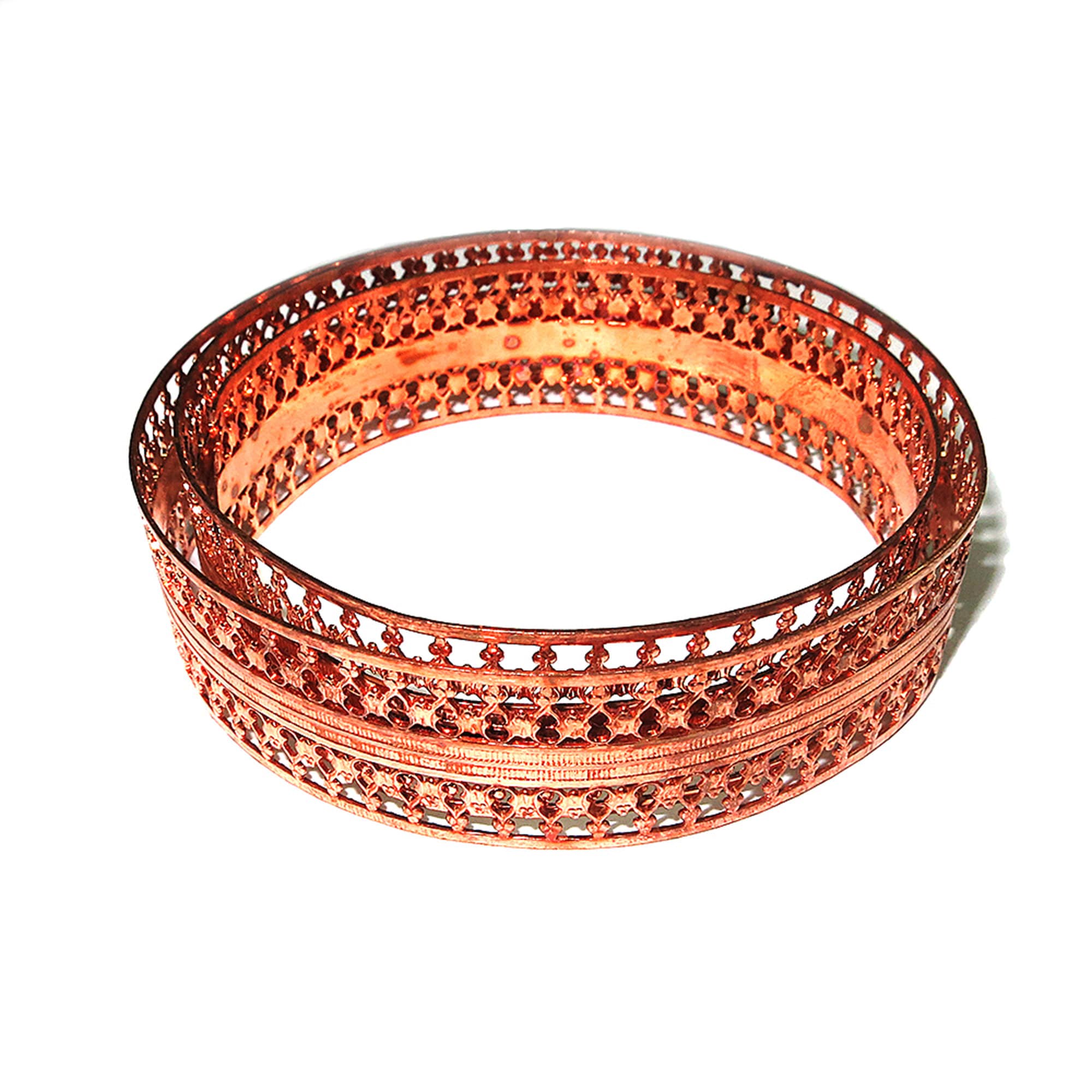 Natural Copper Bezel wire, Gallery wire, Gallery ribbon, Gallery pattern, Natural Copper, Copper wire, Jewelry making  - 4 inch (10 cm)