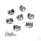 10 pcs (5 pair) 925 Sterling silver Friction Ear Nuts, Butterfly Earring Backs, Jewelry making, Earring Findings, Sterling silver backs