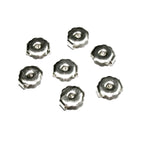 925 Sterling silver Friction Ear Nuts size 5.5 mm, Butterfly Earring Backs, Jewelry making, Earring Findings, Sterling silver backs - 1 pair