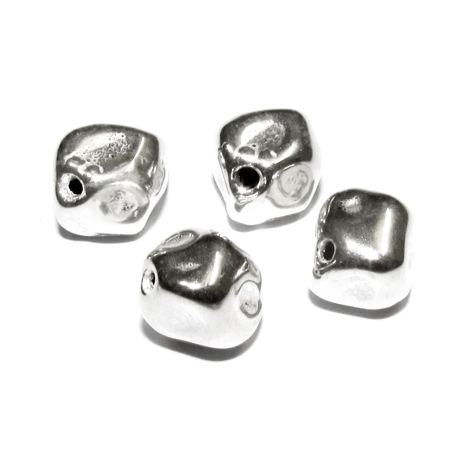 925 sterling silver handmade beads BP125, silver beads, Jewelry making, handmade beads, decorative beads, Original beads - 1 piece