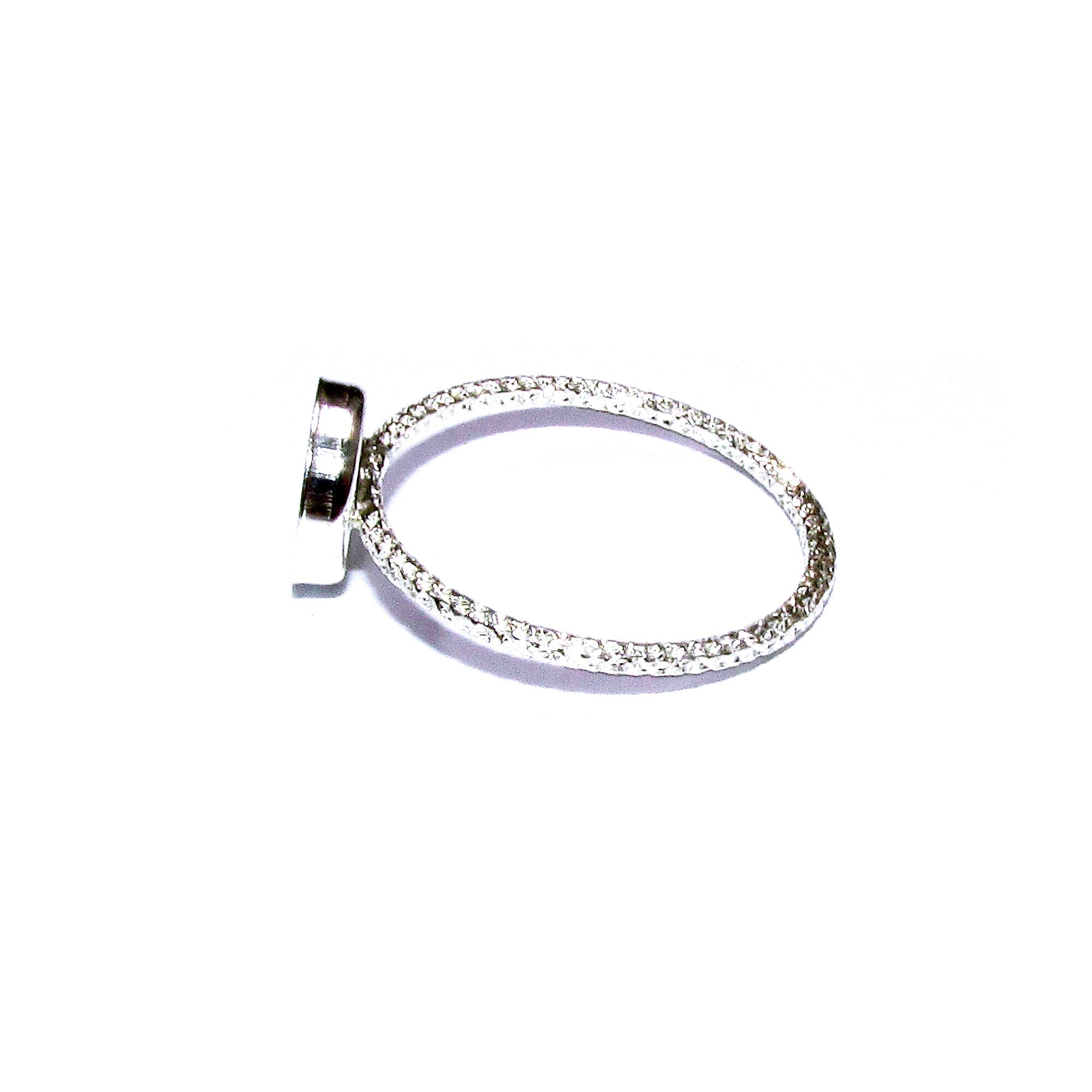 925 sterling silver blank ring with bezel cup 7mm size 4 - 11, silver ring, bezel cup, base ring, Jewelry making, Setting Ring - 1 piece