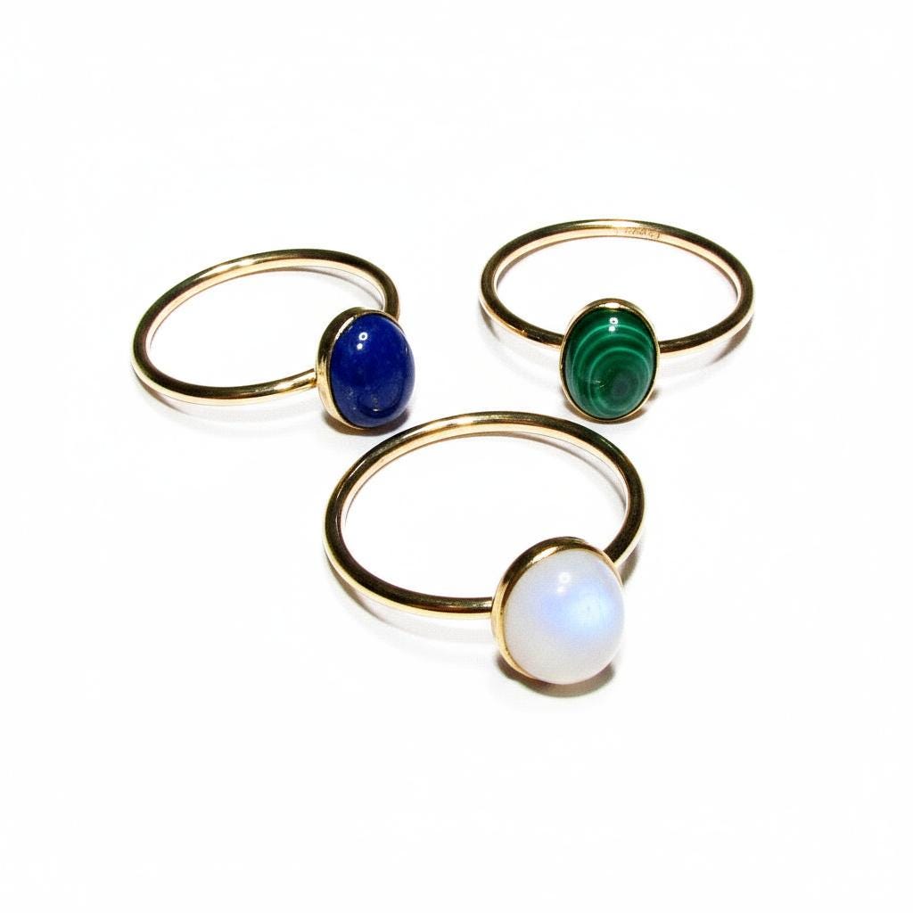 14K Yellow gold filled blank ring with bezel cup 4x6 mm size 4 - 11, Base ring, Bezel cup, Setting, Jewelry making, Gold filled - 1 piece