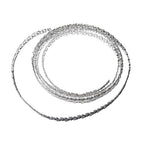 935 Argentium Silver Gallery wire, Bezel wire, Gallery ribbon, Gallery pattern, Argentium silver wire, Jewelry making - 4 inch (10 cm)