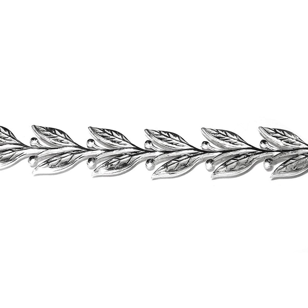 935 Argentium Silver Bezel wire, Gallery wire, Gallery ribbon, Gallery pattern, Argentium silver, Jewelry making, Wire - 4 inch (10 cm)