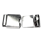 925 Sterling Silver Box Jewelry Clasps, Box clasp, Jewelry making, Sterling silver Clasps, Rectangular clasp, 925 Silver clasp - 1 piece