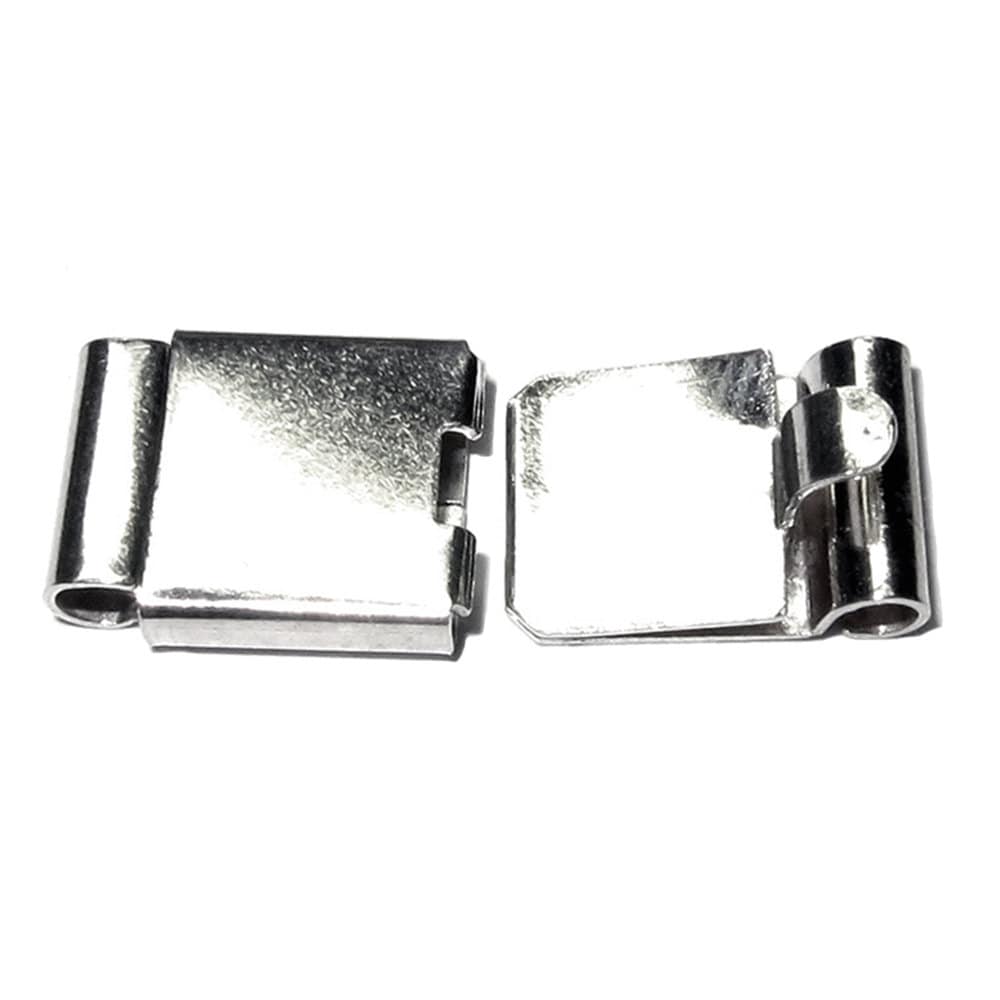 925 Sterling Silver Box Jewelry Clasps, Box clasp, Jewelry making, Sterling silver Clasps, Rectangular clasp, 925 Silver clasp - 1 piece