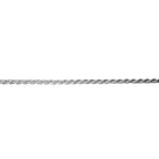3.3 mm Sterling Silver French Rope Chain, shiny chain, 925 silver chain, Jewelry making, sterling silver chain, 925 silver - 1 Feet (30 cm)