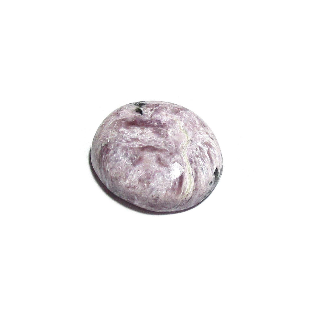 SALE!  Natural Charoite, cabochon, size 15x17x5.3mm, Natural Charoite, Natural Gemstone, Jewelry making - 1 piece