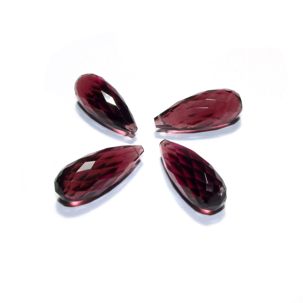 Natural Tourmaline Teardrop faceted Beads size 20x8 mm, Blue topaz Gemstone, Jewelry making, Natural Gemstone Teardrop beads - 1 piece