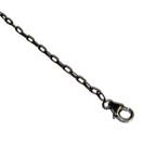 925 Sterling Silver Black Rhodium Plated Teardrop Lobster Clasp sizes 10 mm, Jewelry making, Lobster clasp, Black Rhodium, Silver - 1 piece