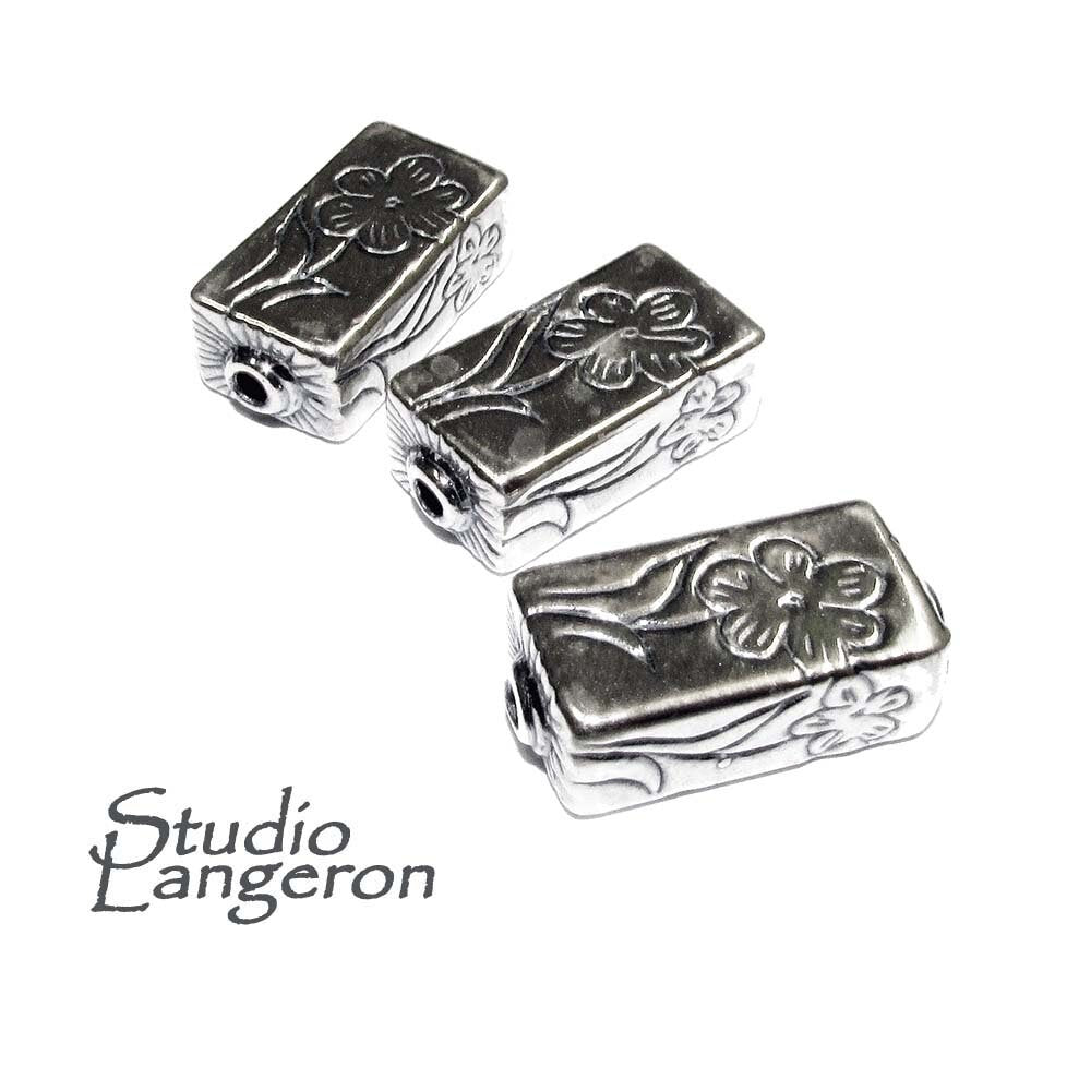925 sterling silver handmade beads BS 14, handmade, silver beads, silver, beads, handmade beads, decorative beads, Original beads - 1 piece