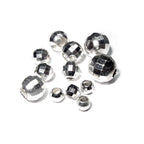 925 Sterling Silver Disco cut shiny Beads Size 2.5, 3, 4, 5, 6 mm, Jewelry making, Disco Ball Spacer Beads, Silver round beads - 1 piece